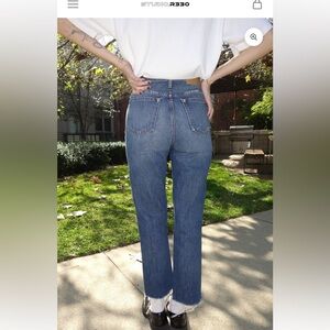 Studio R330- Rigid Straight Dark Indigo